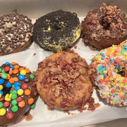 Six of the best cake donuts ever. Six of the best cake donuts ever.