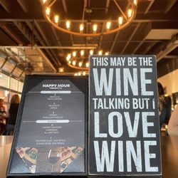 Rustic Cork Wine Bar & Bistro - Happy Hour Weekdays 3-6, dozens of delicious Washington wine options!