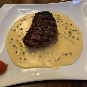 Da Davide - Filetsteak mit Pfefferrahmsoße - Italian Near Me - Bad Nauheim, HE Da Davide - Filetsteak mit Pfefferrahmsoße - Italian Near Me - Bad Nauheim, HE