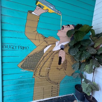 Gabriela's Downtown - Mural out front - Mexican Near Me - Austin, Texas