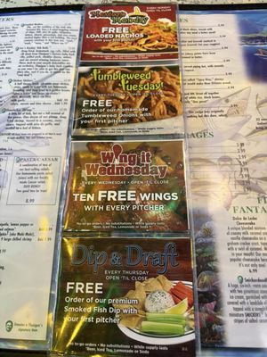Menu photo 6 Flanigan's - Hollywood Hollywood, FL