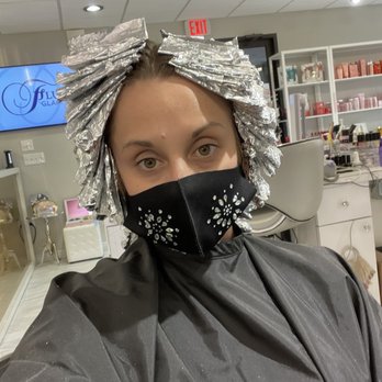 Fluhme Glam Bar - Asked for balayage. Was left in full foils with bleach for almost two hours. - Makeup Artists Near Me - Pittsburgh, Pennsylvania