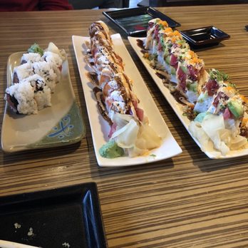 Maya Sushi - Some rolls. All amazing ! - Sushi Bars Near Me - Fresno, California Maya Sushi - Some rolls. All amazing ! - Sushi Bars Near Me - Fresno, California