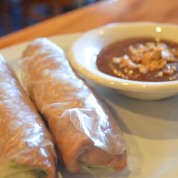 Pho Far East - Name, forgotten, but it is a meatball wrapped in rice paper with basil and lettuce and noodles with peanut sauce...very good! - Vietnamese Near Me - Raleigh, North Carolina Pho Far East - Name, forgotten, but it is a meatball wrapped in rice paper with basil and lettuce and noodles with peanut sauce...very good! - Vietnamese Near Me - Raleigh, North Carolina