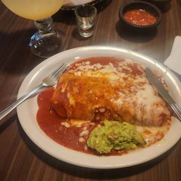 Chile Colorado burrito is my favorite.