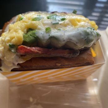 Egg Tuck - Bacon and Cheese Sandwich with avocado - Breakfast & Brunch Near Me - West Hollywood, California