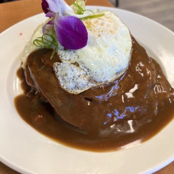 Guieb Cafe - Ribeye Loco Moco - New American Near Me - Honolulu, Hawaii Guieb Cafe - Ribeye Loco Moco - New American Near Me - Honolulu, Hawaii