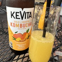 Local Roots - Kombucha and a mimosa!