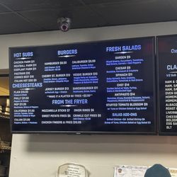 Dom's Cherry St Deli - Lunch menu