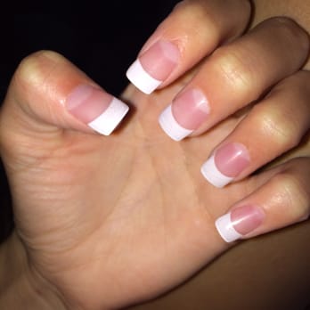 Rose Nails - The French tip I got the most recent time I went :) - Nail Salons Near Me - Hutto, Texas Rose Nails - The French tip I got the most recent time I went :) - Nail Salons Near Me - Hutto, Texas
