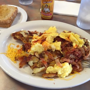 Jenny's Diner - Skillet Scramble With Bacon - Diners Near Me - Chesterfield, Missouri Jenny's Diner - Skillet Scramble With Bacon - Diners Near Me - Chesterfield, Missouri