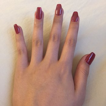 Bella Nails Lounge - Gel Manicure: Burgundy Mist - Nail Salons Near Me - Torrance, California Bella Nails Lounge - Gel Manicure: Burgundy Mist - Nail Salons Near Me - Torrance, California