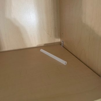 Palmetto Magic Clean - Debris left on a shelf she didn't clean. - Home Cleaning Near Me
