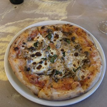 Sixty Vines - Pizza & Pours event - final product! Had a slice there and brought the rest home. It was so good! - New American Near Me - Plano, Texas Sixty Vines - Pizza & Pours event - final product! Had a slice there and brought the rest home. It was so good! - New American Near Me - Plano, Texas