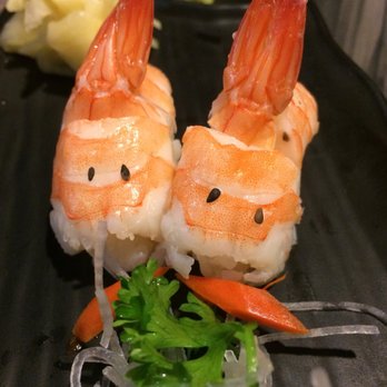 Ginzaya - Almost too adorable to eat! Ebi (shrimp sushi). - Japanese Near Me - La Mirada, California