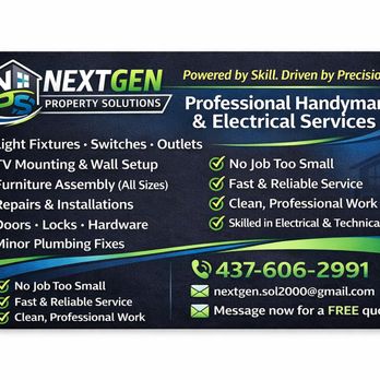 NextGen Property Solutions - Furniture Assembly Near Me - Toronto, Ontario NextGen Property Solutions - Furniture Assembly Near Me - Toronto, Ontario
