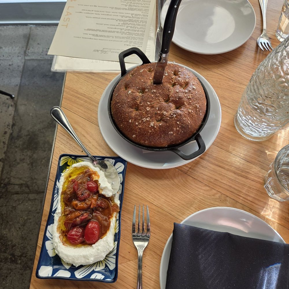 First & Last - Cast Iron Baked Focaccia - Italian Near Me - Phoenix, Arizona