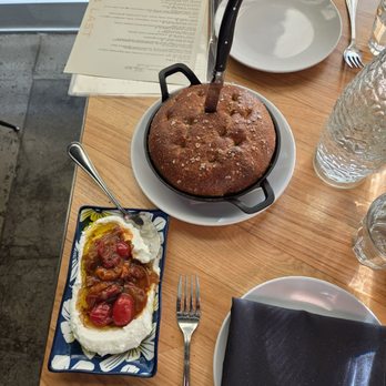 First & Last - Cast Iron Baked Focaccia - Italian Near Me - Phoenix, Arizona