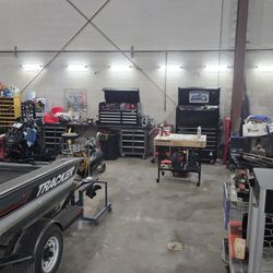 RG Marine - Another angle of the work area I utilized inside RG Marine.