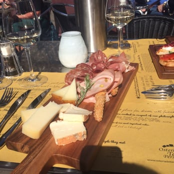 Osteria Del Tempo Perso - Antipasti board - wow!!! - Italian Near Me - Glasgow, SLK