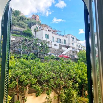 Hotel Santa Caterina - View from the bathroom. - Hotels Near Me - Amalfi, SA