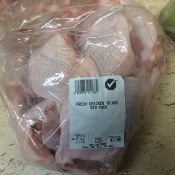 Buy-Low Foods - Fresh chicken thighs only $1.98 per lb, going to make Coq au vin ! - Grocery Near Me - Burnaby, British Columbia
