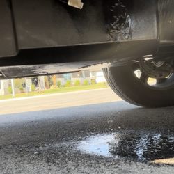 Cambridge Auto Center - Fuel spilling out