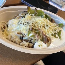 Not even the right  portion.. gave too many sour cream on food that cost $10