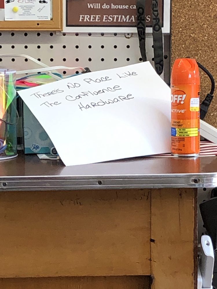 Slide of Confluence True Value Hardware