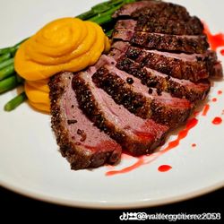 Eat at Home by Chef Walter Gutierrez - Herb Crusted Duck breast with sweet smashed potato
