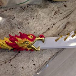 Chinatown Kite Shop - The lighted sword we bought from the Kite Store in Chinatown does not work because of the rusted battery terminals.