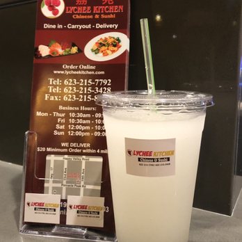 Lychee Kitchen - Lychee Slushy - Sushi Bars Near Me - Phoenix, Arizona Lychee Kitchen - Lychee Slushy - Sushi Bars Near Me - Phoenix, Arizona
