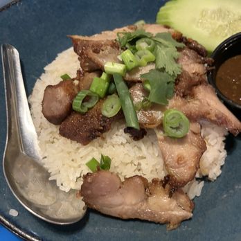 Wild Rose Northern Thai Eats - Lunch special pork and rice - Thai Near Me - Bend, Oregon Wild Rose Northern Thai Eats - Lunch special pork and rice - Thai Near Me - Bend, Oregon