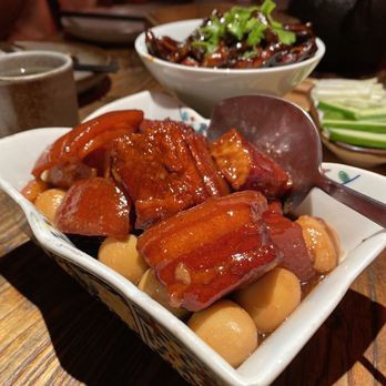 Cheli - Shanghai-Style Braised Pork w/Quail Eggs - Shanghainese Near Me - New York, New York Cheli - Shanghai-Style Braised Pork w/Quail Eggs - Shanghainese Near Me - New York, New York