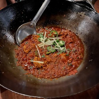 Khan Saab Desi Craft Kitchen - Chicken Karahi (TikTok: @justandyvu) - Pakistani Near Me - Fullerton, California