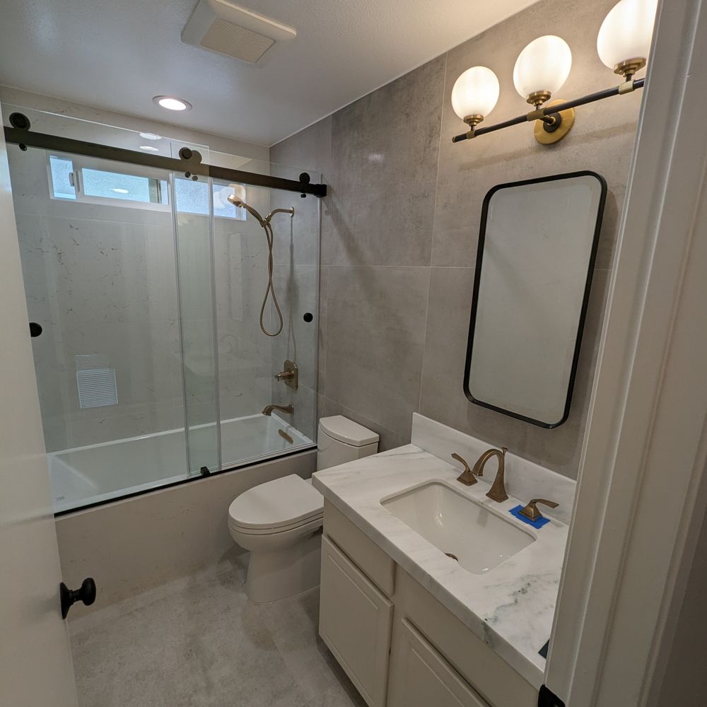 Prime Team Builders - Bathroom AFTER - General Contractors Near Me - Glendora, California Prime Team Builders - Bathroom AFTER - General Contractors Near Me - Glendora, California