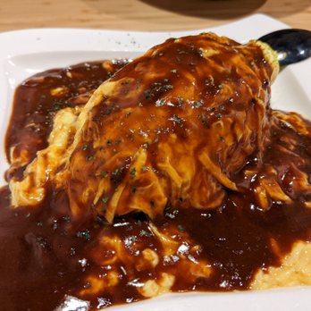 Kyuramen - Cherry Hill - The perfect eggy and oozy omurice. - Ramen Near Me - Cherry Hill, New Jersey