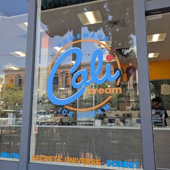 Cali Cream - Window logo - Ice Cream & Frozen Yogurt Near Me - San Diego, California