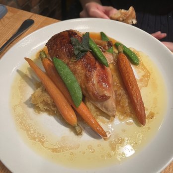 The Meeting House - broasted chicken with spaghetti squash and veg. my protein kid loved the chicken, but wasn't 100% sold - New American Near Me - Rochester, Michigan The Meeting House - broasted chicken with spaghetti squash and veg. my protein kid loved the chicken, but wasn't 100% sold - New American Near Me - Rochester, Michigan