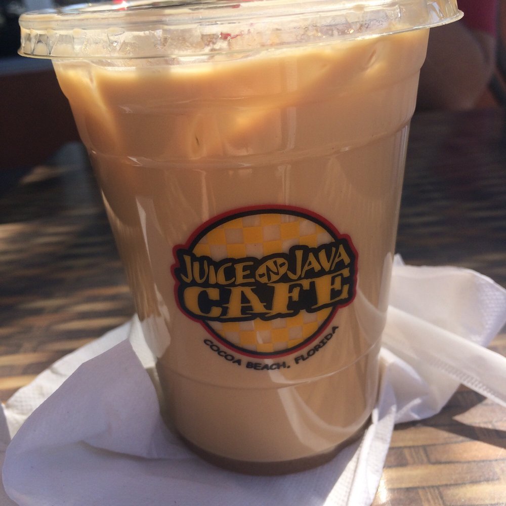 Juice 'N Java Cafe - Small iced latte - Coffee & Tea Near Me - Cocoa Beach, Florida Juice 'N Java Cafe - Small iced latte - Coffee & Tea Near Me - Cocoa Beach, Florida