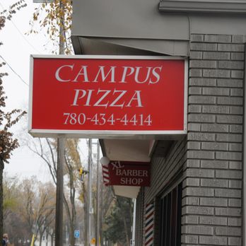 Campus Pizza - Sign - Pizza Near Me - Edmonton, Alberta Campus Pizza - Sign - Pizza Near Me - Edmonton, Alberta