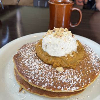 Aragon House Cafe - pumpkin pancakes / Halloween pancakes - Breakfast & Brunch Near Me - Bellflower, California Aragon House Cafe - pumpkin pancakes / Halloween pancakes - Breakfast & Brunch Near Me - Bellflower, California