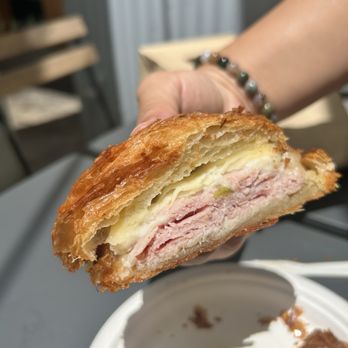61hundred Bread - The croque monsieur croissant - Bakeries Near Me - Santa Ana, California
