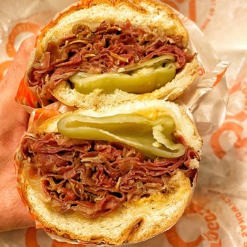 TOGO'S Sandwiches - Large Pepper Jack Pastrami Melt (except they forgot my Pepper Jack, grand opening kinks). Happy National Sandwich Day!!! - Sandwiches Near Me - Las Vegas, Nevada