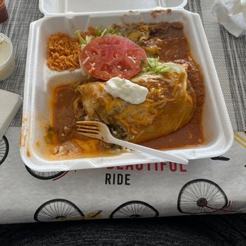 GE Chano's - #5 carne asada wet burrito - Mexican Near Me - Los Angeles, California