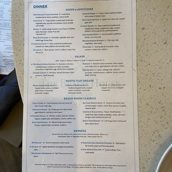 The Beach House - Menu 1 - Bars Near Me - Bristol, Rhode Island