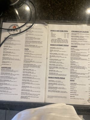 Menu photo 1 Mama's Restaurant & Bar Matthews, NC Menu photo 1 Mama's Restaurant & Bar Matthews, NC