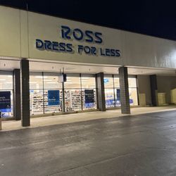 Ross Dress for Less - Exterior signage of the building