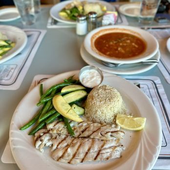The Tides Wharf Restaurant - Grilled Pacific Red Snapper - Seafood Near Me - Bodega Bay, California