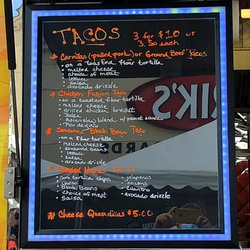Crave - Menu Board